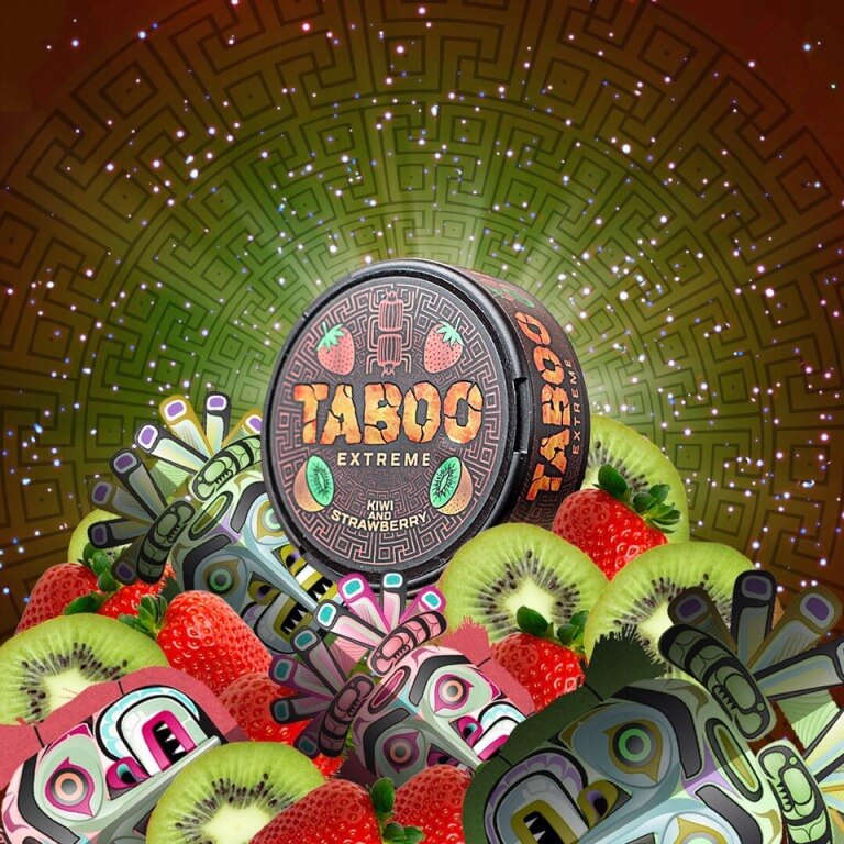 купить Снюс Taboo Kiwi Strawberry