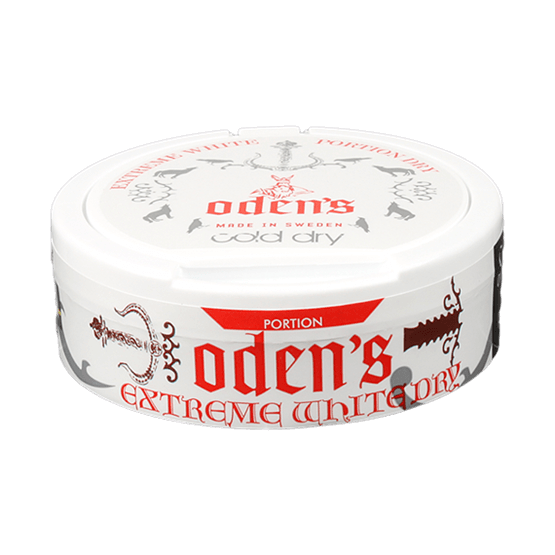 купить Снюс Oden’s Cold Extreme White Dry 10г