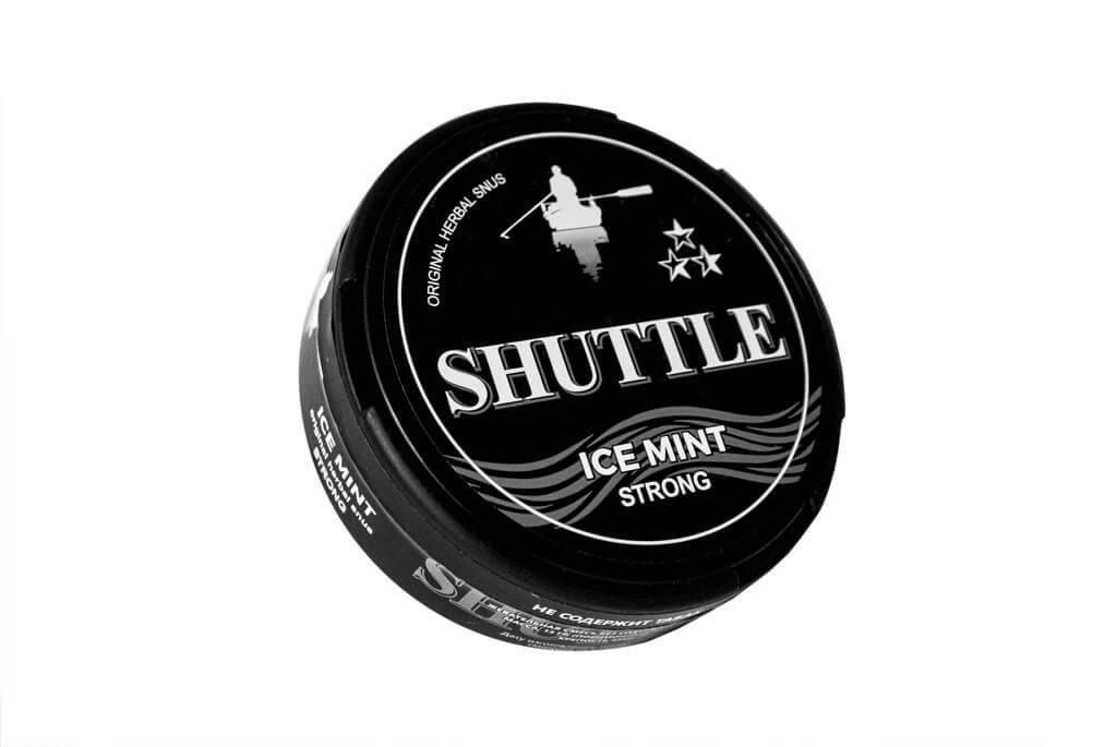купить Снюс Shuttle ice mint strong black