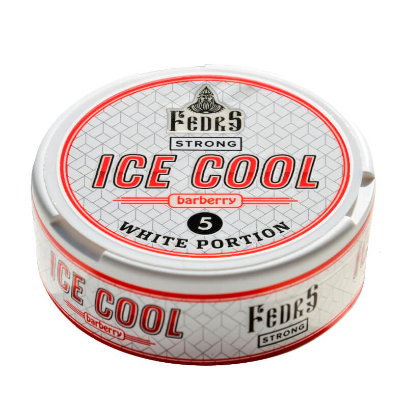 купить Снюс Fedrs Ice Cool Barberry 5 Strong