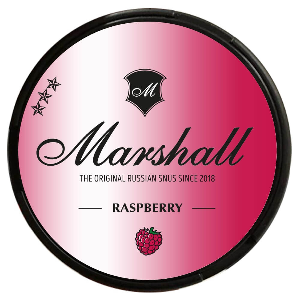 купить Снюс Marshall raspberry