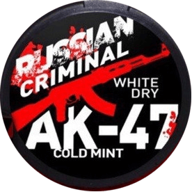 купить Снюс Russian Criminal АК-47 cold mint