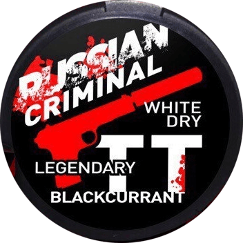 купить Снюс Russian Criminal ТТ Blackcurrant